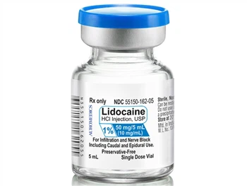 Príomhéifeacht Lidocaine